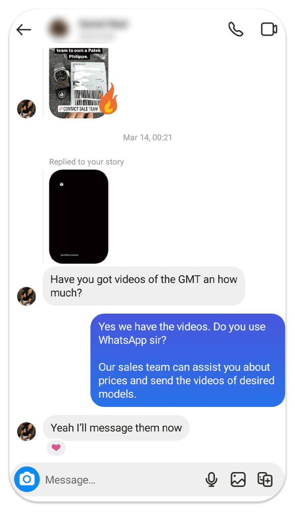 Customer Reviews replica watch review instagram4