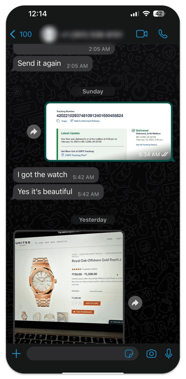 Customer Reviews replica watch review whatsapp4