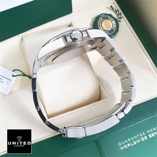 Rolex Explorer II 216570 "Polar" Deluxe Clone Edition rolex 216570 replica Rolex 216570 Oyster Replica Steel Crown Pusher