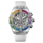 Hublot Big Bang Unico “Rainbow” Sapphire Case 411.JX.4803.RT.4099 True to Original Copy