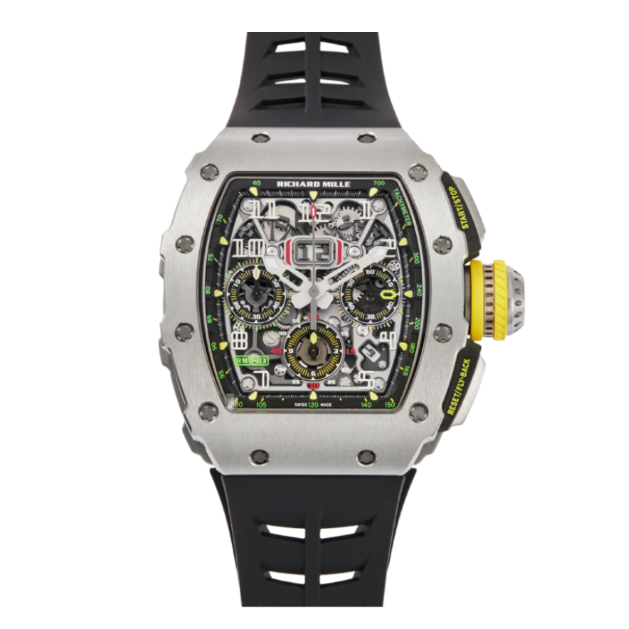 Richard-Mille-Titanium-Replica-4.webp Richard Mille RM 011-03 Titanium Chronograph Top Grade Clone 1:1 - Image 1