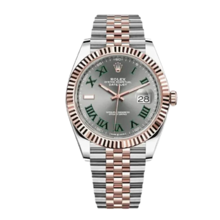 Rolex-Datejust-126301-Two-Tone-Fluted-Replica.webp Rolex Datejust 126331 “Everose Rolesor Fluted” Perfect Duplicate 1:1 - Image 1