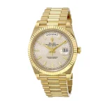 Rolex Day-Date 228238-0004 “Diagonal Silver” Premium Duplicate - Image 2