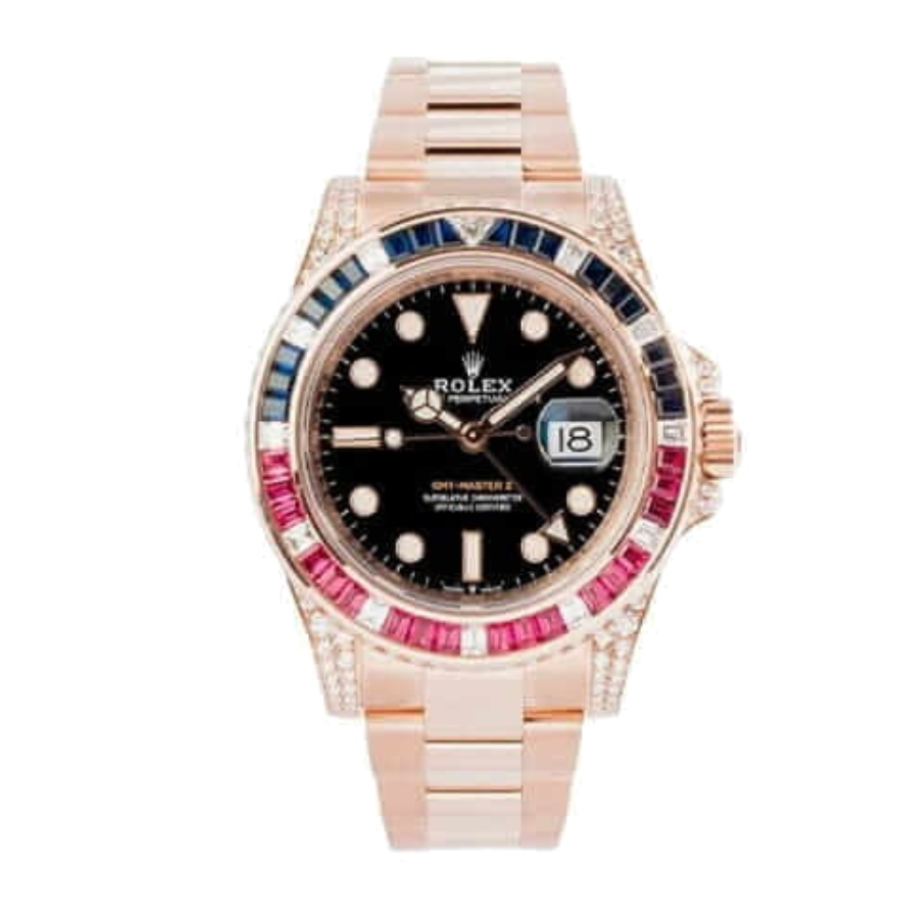 Rolex-GMT-Master-II-126755SARU-Diamond-Bezel-Black-Dial-Replica.webp Rolex GMT-Master II 126755SARU “Diamond Bezel” True to Original Copy - Image 1