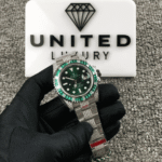 Rolex Submariner 116610LV “Hulk Iced Out” Premium Replica 1:1 - Image 2