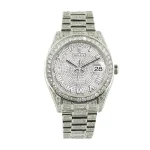 Rolex Datejust 116300 “Iced Out Baguette” Ultra Precision Replica