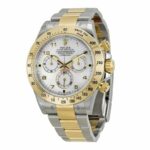 Rolex Daytona Two-Tone 116523 “White Dial” Authentic Super Replica - Image 2