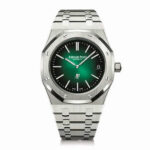 Audemars Piguet Royal Oak “Jumbo” Extra-Thin 16202ST “Green Dial” First-Class Clone