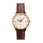 Omega De Ville Brown Leather Strap 424.53.40.21.02.001 Top Replica 1:1