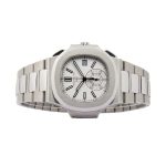 Patek Philippe Nautilus Chronograph 5980/1A-019 “White Dial” Precision Clone - Image 5