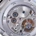 Patek Philippe Nautilus 5711 Tourbillon “Jumbo” White Dial Near Original Replica - Image 4