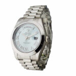 Rolex Day-Date II 218239 “Ice Blue Roman Dial” Masterpiece Replica - Image 2