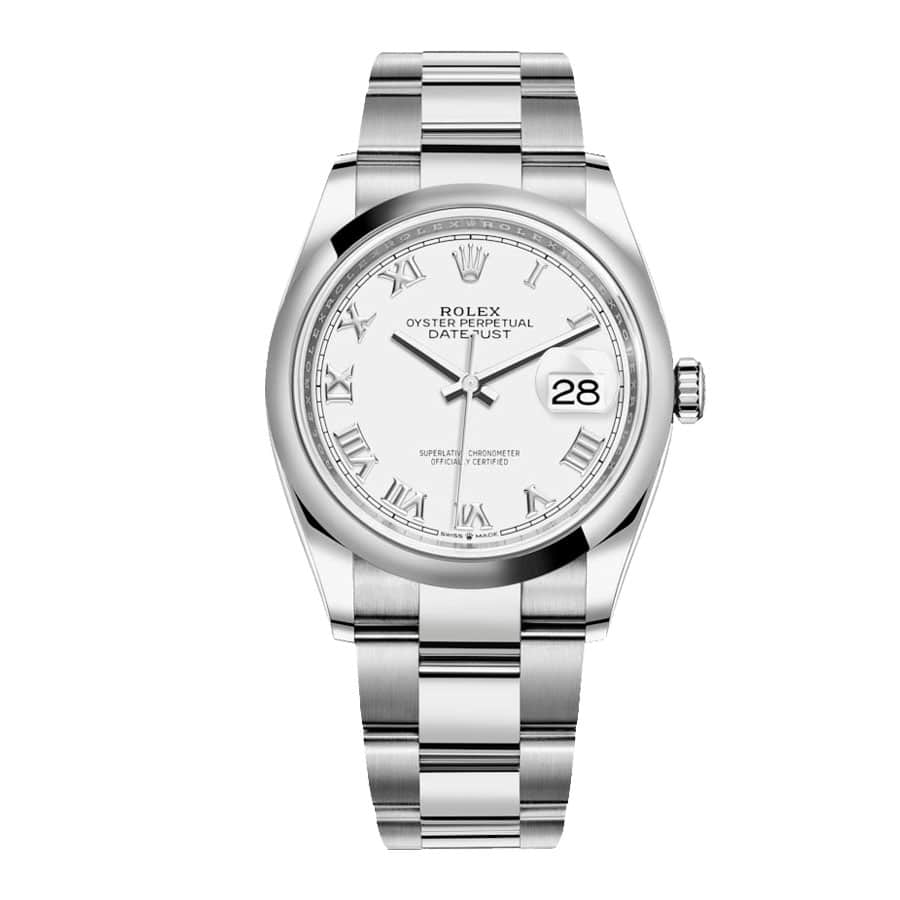 rolex-datejust-126200-steel-white-dial2.jpg Rolex Datejust 126200-0008 White Dial Swiss Super Clone - Image 1