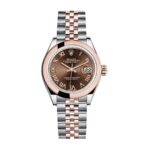 Rolex Lady-Datejust 279161 Chocolate Roman Dial Mirror Clone Quality