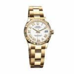 Rolex Datejust 278278 Yellow Gold Fluted Bezel Top Replica 1:1 - Image 2