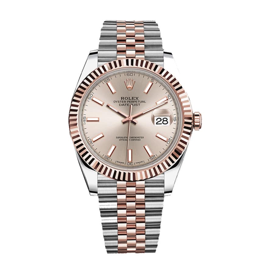 rolex-datejust-41mm-126331-sundust-rose-gold-jubilee-gold-dial-1.jpg Rolex Datejust 126331-0010 “Sundust” Precision Replica Edition - Image 1