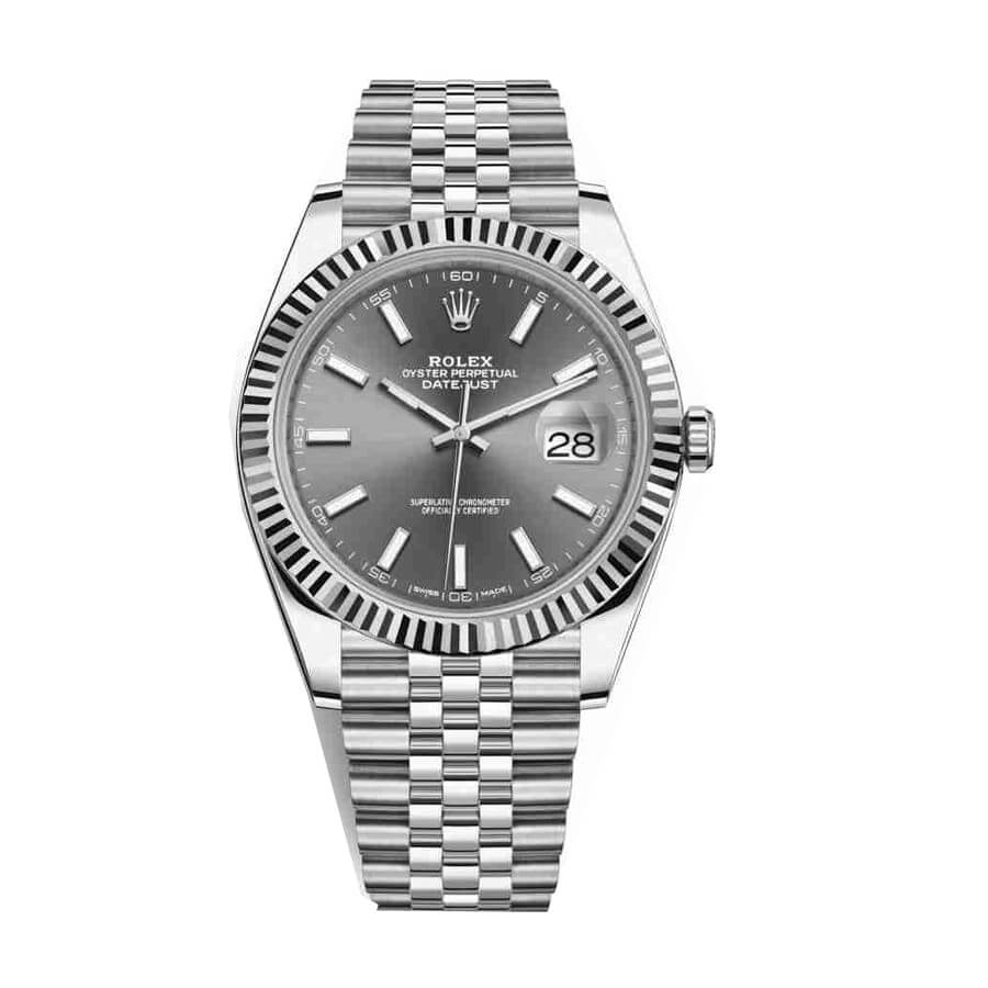 rolex-datejust-41mm-126334-gold-steel-grey-dial-replica.jpg Rolex Datejust 126334-0014 Ultimate Clone Quality - Image 1