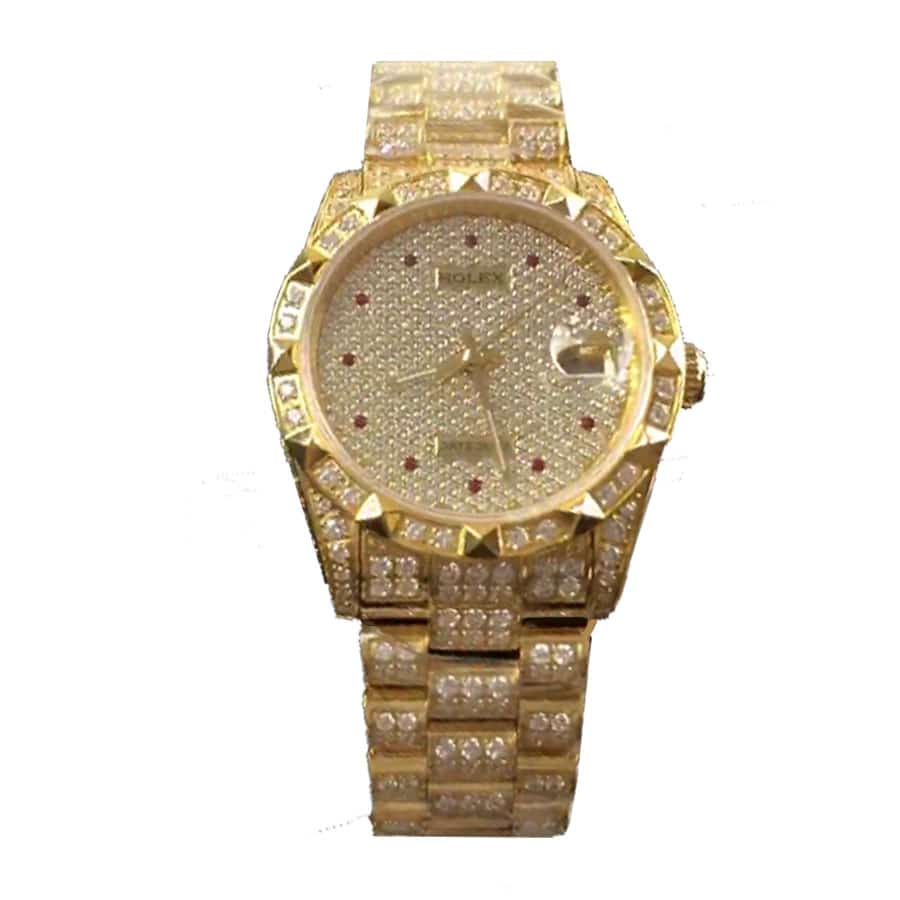 rolex-datejust-yellow-gold-diamond-dial-iced-out-116624-replica.jpg Rolex Cosmograph Daytona 116508 “Iced Out” Top Tier Replica Edition - Image 1