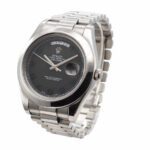 Rolex Day-Date 218206 “Black Dial” Supreme Replica Edition - Image 2