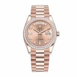 Rolex Day-Date 128345PDP “Pink Diamond” Super Clone Exceptional Replica 1:1