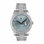 Rolex Day-Date II 218239 “Ice Blue Roman Dial” Masterpiece Replica
