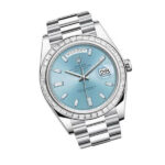 Rolex Day-Date 228396TBR “Ice Blue Baguette” Pro Clone 1:1 - Image 3