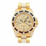 Rolex GMT-Master II 116758 SARU “Iced Out” True Replica 1:1