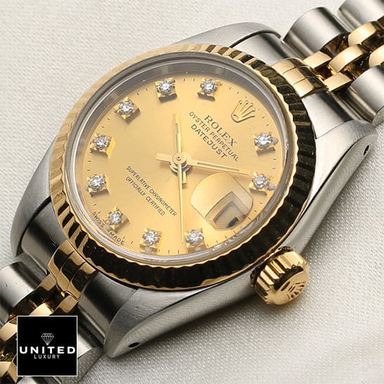 Rolex Datejust 69173 Diamond Dial "Jubilee" High-End Replica 1:1 rolex 69173 diamond replica23
