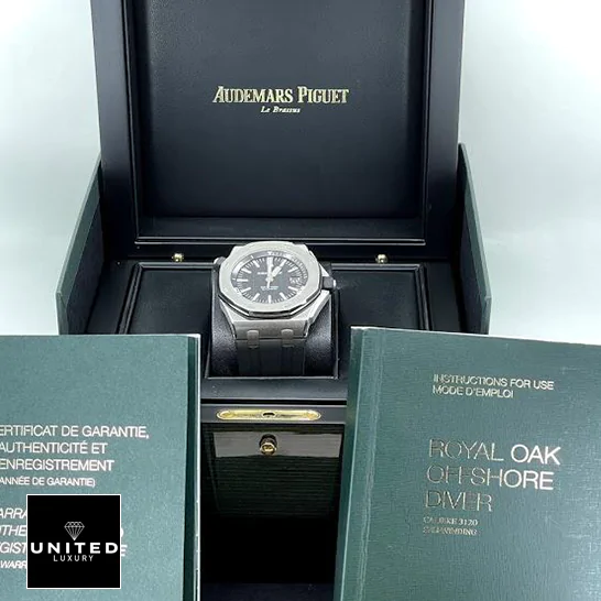 Audemars Piguet Royal Oak Offshore Diver 15710ST "Black Dial" Authentic Super Replica