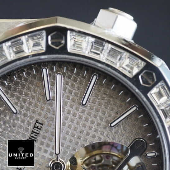 Audemars Piguet Royal Oak Tourbillon Extra-Thin 26510PT.OO.1220PT.01 "Platinum Diamond" Handcrafted Clone Quality ap extra thin tourbillon extra dial 1 ap-extra-thin-tourbillon-extra-dial