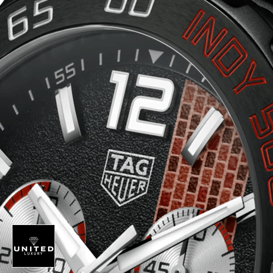 TAG Heuer Aquaracer Limited Edition CAZ101AD.FT8024 "Team USA" Premium Super Clone Tag Heuer Formula 1 İndy 500 Limited Edition Replica close view