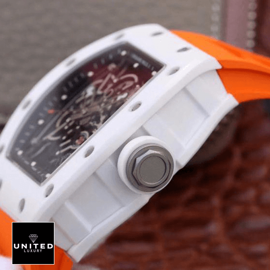 Richard Mille RM 11-03 "Black Ceramic" Premium Clone Replica richard mille RM055 KV V2 white ceramic skeleton dial replica right