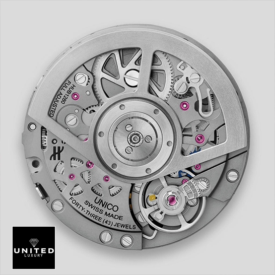 Hublot Big Bang Unico "Red Sapphire" Skeleton 411.JR.4901.RT Ultra Detailed Clone hublot big bang unico red sapphire 411.JR .4901.RT man Hublot Big Bang Unico Red Sapphire 411.JR_.4901.RT Steel Replica white background