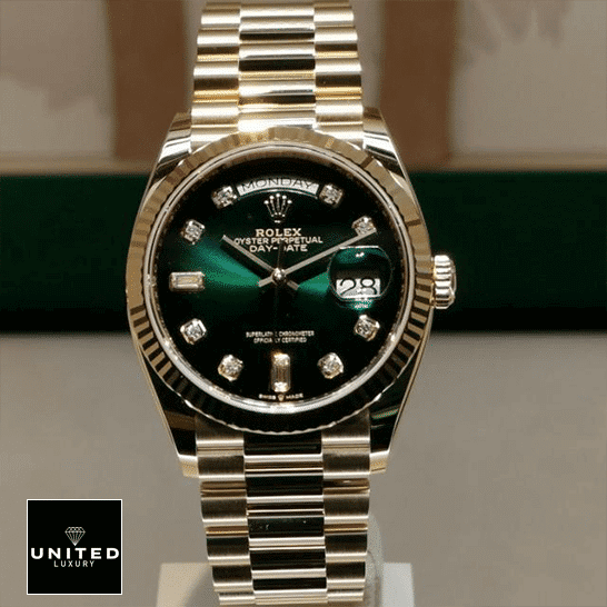 Rolex Day-Date 118238 Yellow Gold Osyter Bracelet Replica
