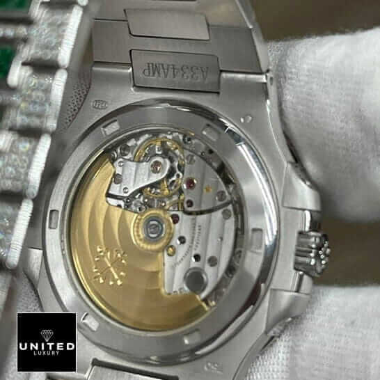 Patek Philippe Nautilus 5711/1300A "Emerald Bezel" Premium Duplicate emerald bezel 5711 replica 1 emerald-bezel-5711-replica-1