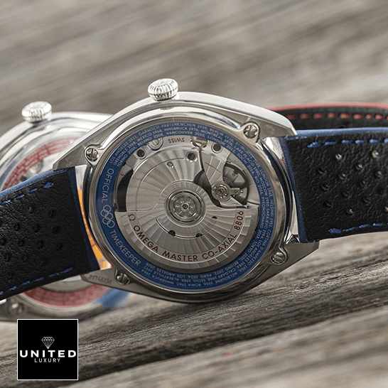 Omega Seamaster Steel Case Mechanism Replica black bracelet