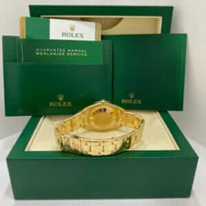 Rolex Pearl Master 81208 Gold & Diamond Dial Super Clone Premium Replica 1:1 sad sad