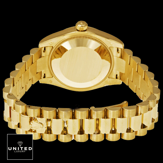 Rolex Lady-Datejust 279138RBR Diamond Dial & Bezel Superior Replica rolex datejust mother of pearl diamond dial yellow gold 178288 0001 replica back unitedluxurynet 1 Rolex Datejust 178288-0001 Yellow Gold Jubilee Bracelet