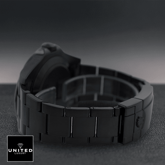 Rolex Yacht-Master 116622 "Titan Black" Ultra Accurate Clone Rolex Yacht Master Triple Red Titan Oyster 11662 Replica upside view