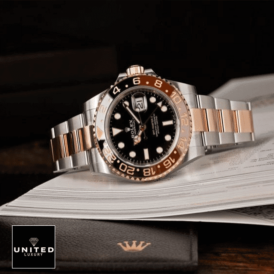 Rolex GMT-Master II 126711CHNR "Root Beer" Deluxe Copy Quality Rolex GMT-Master II Black Dial 126711CHNR-0002 Replica on the book