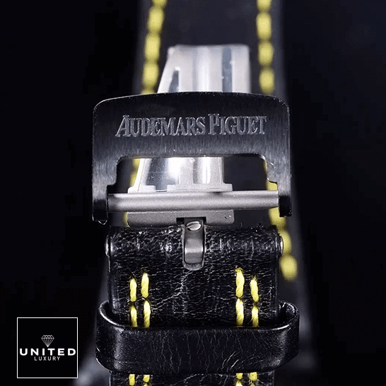 Audemars Piguet Royal Oak Offshore 26176FO.OO.D101CR.02 "Bumblebee" Premium Copy 1:1 audemarspiguet royaloakoffshore 26176FO.OO .D101CR.02 replica leather