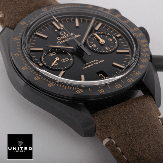 Omega Speedmaster 311.92.44.51 Black Dial Replica white background