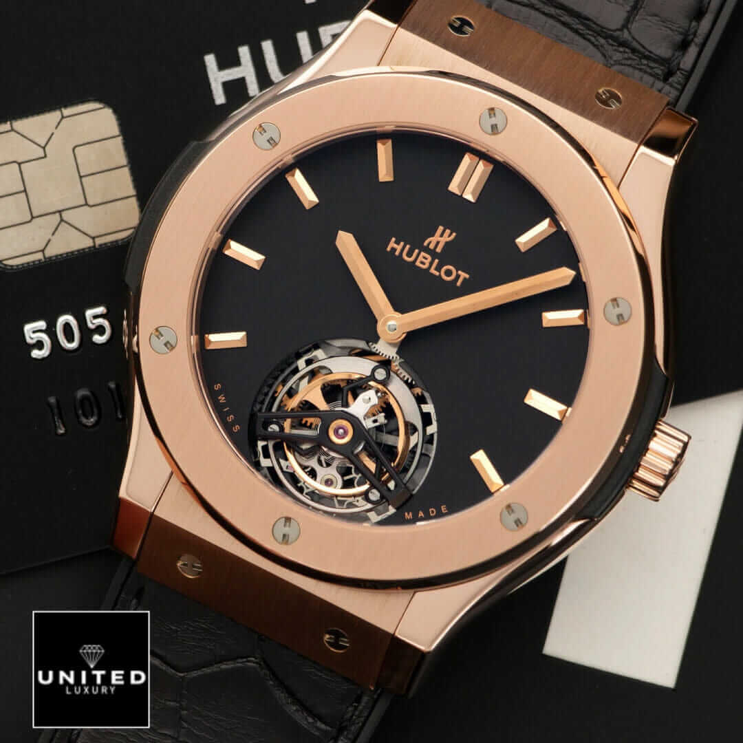 Hublot Big Bang Unico Tourbillon 505.OX.1180.LR "All Black" Deluxe Replica Edition Yeni Proje 10
