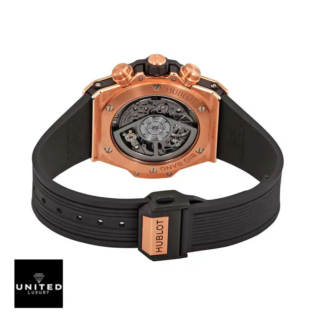 Hublot Big Bang Unico 441.OX.1180.RX "King Gold" Master Clone Quality Yeni Proje 2 30 The Hublot Big Bang King Gold 441.OX.1180.RX Black Rubber Bracelet Clasp