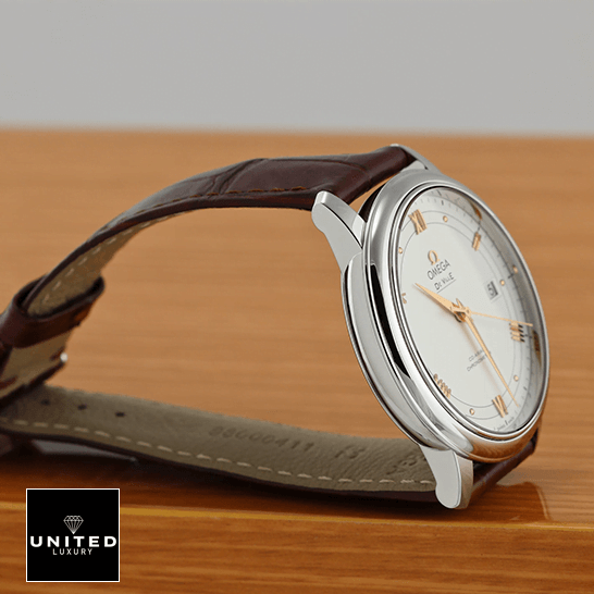 Omega De Ville Prestige 424_13_40_20_02_002 Steel Case Replica side view