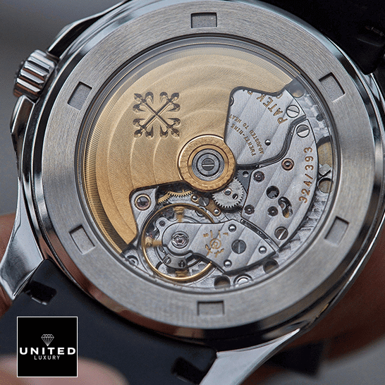 Patek Philippe Aquanaut 5168G "Jumbo" White Gold Deluxe Clone 1:1 patek philippe aquanaut hands mavhanism