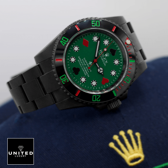 Rolex Submariner 114060 "Blaken Poker Green" Exact Replica 1:1 Rolex Submariner Blaken 114060 Poker Green Dial Replica