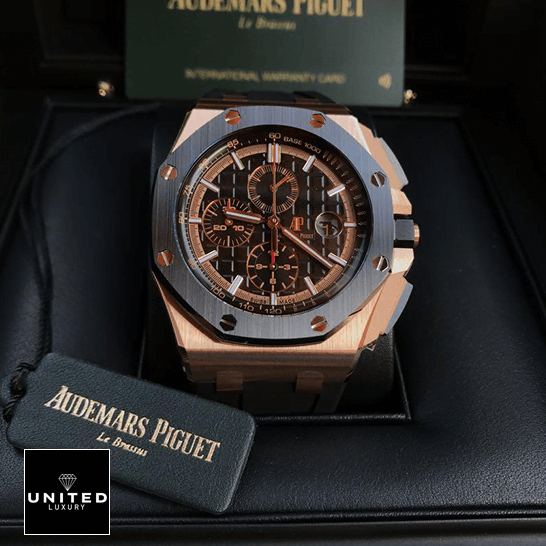 Audemars Piguet Royal Oak Offshore 26208ST.OO.D305CR.01 "Novelty" Authentic Copy 1:1 audemarspiguet royaloakoffshore 26401RO.OO .A002CA.02 replica 44mm 1 Audemars Piguet Royal Oak Black Dial Replica in the audemars box