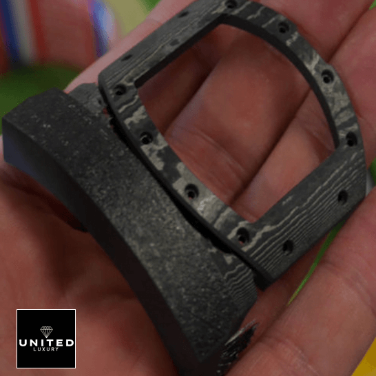 Richard Mille RM 011 "F1 Chronograph" Premium Replica 1:1 Richard Mille Rm011 Carbon Bracelet Replica on the hand